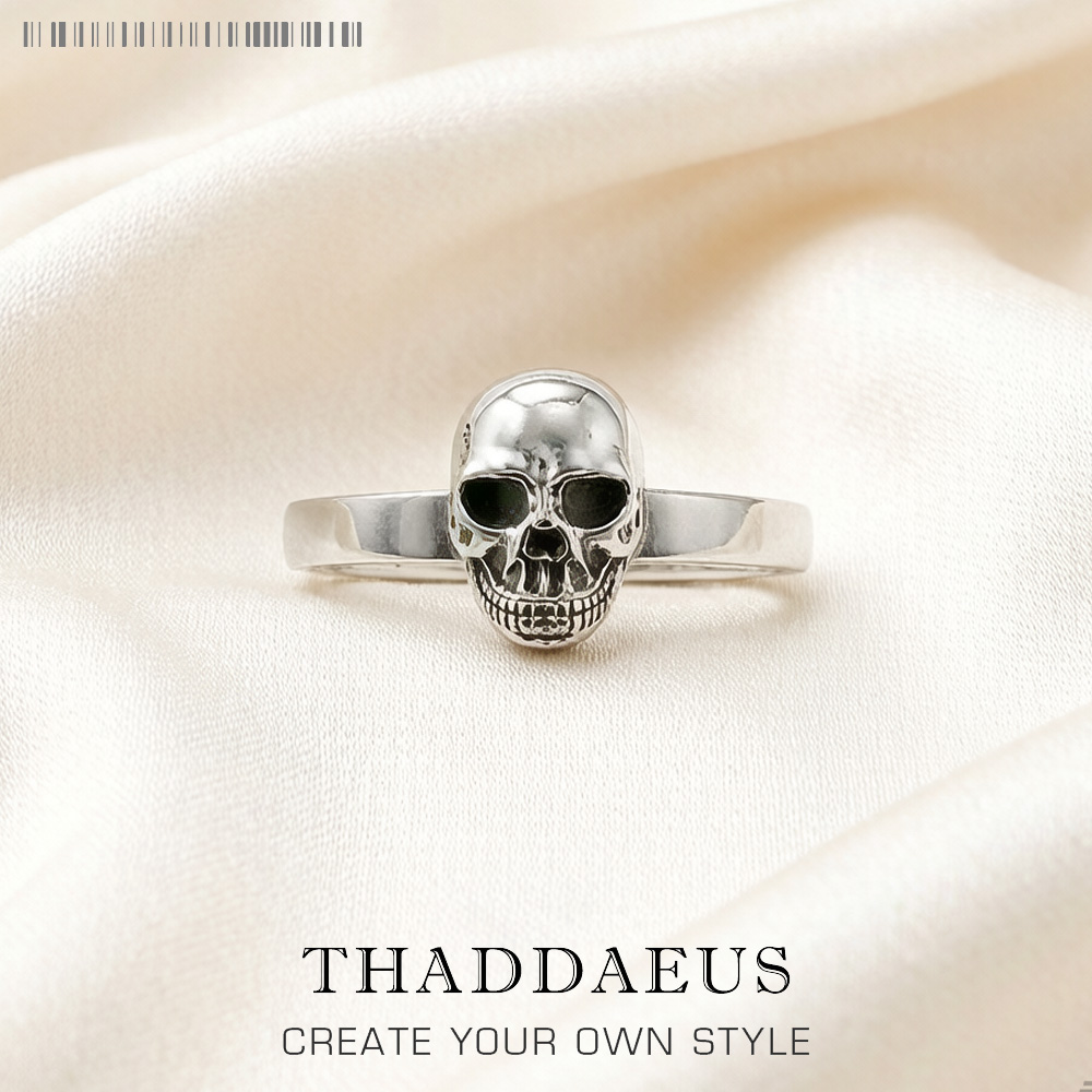 Gothic Skull Ring - Anello Teschio Europa Rebel Steet Fine