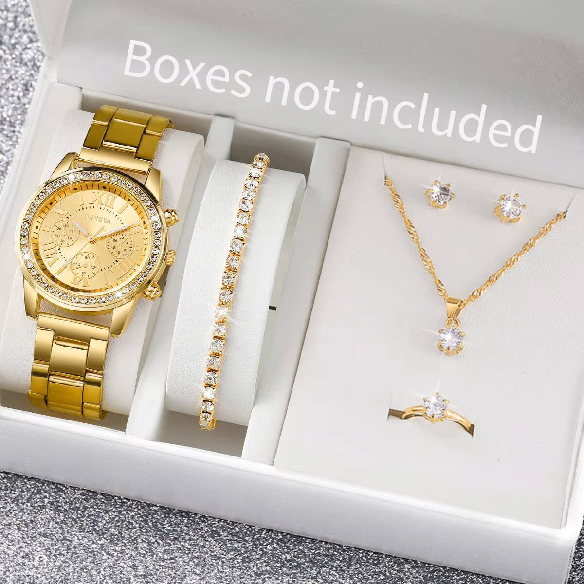 Jewelry Box Watches Bracelets - 6 pezzi/set orologi da donna alla