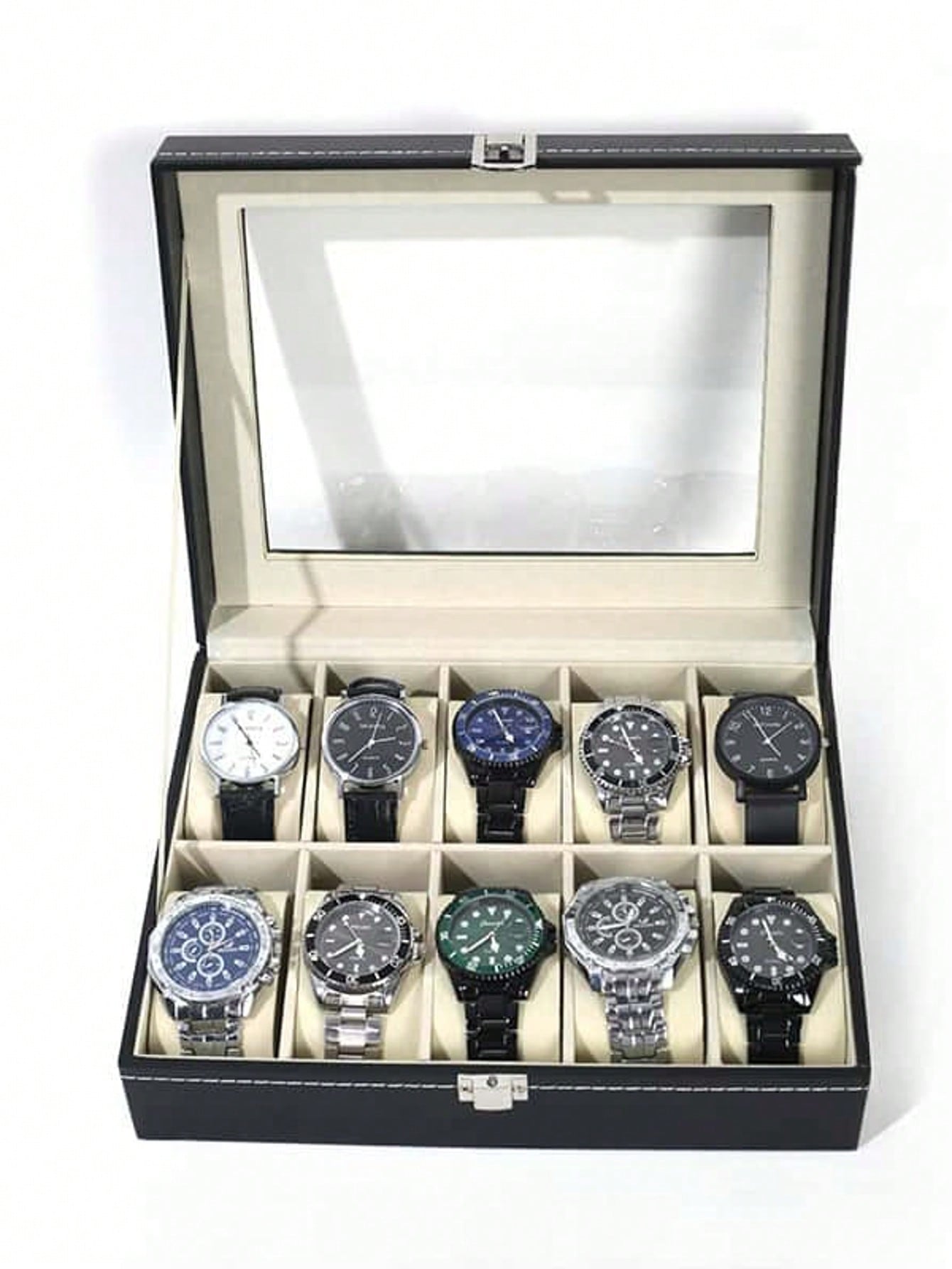 Watch Display Box - Scatola Porta Orologi in Pelle con