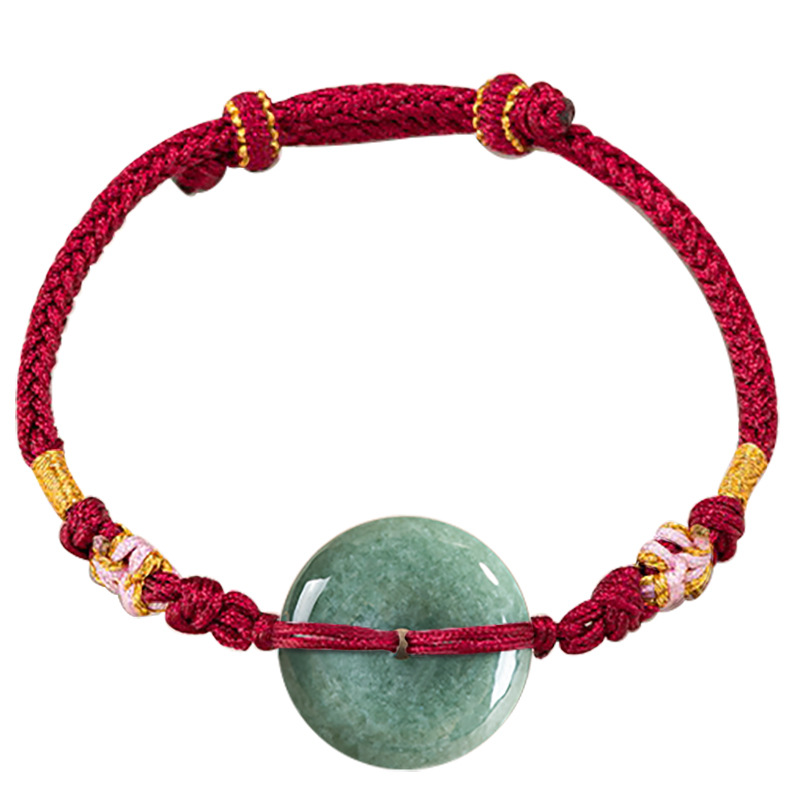Jewelry & Watches Vitopoulos Reviews - Bracciale a ciambella in giadeite verde