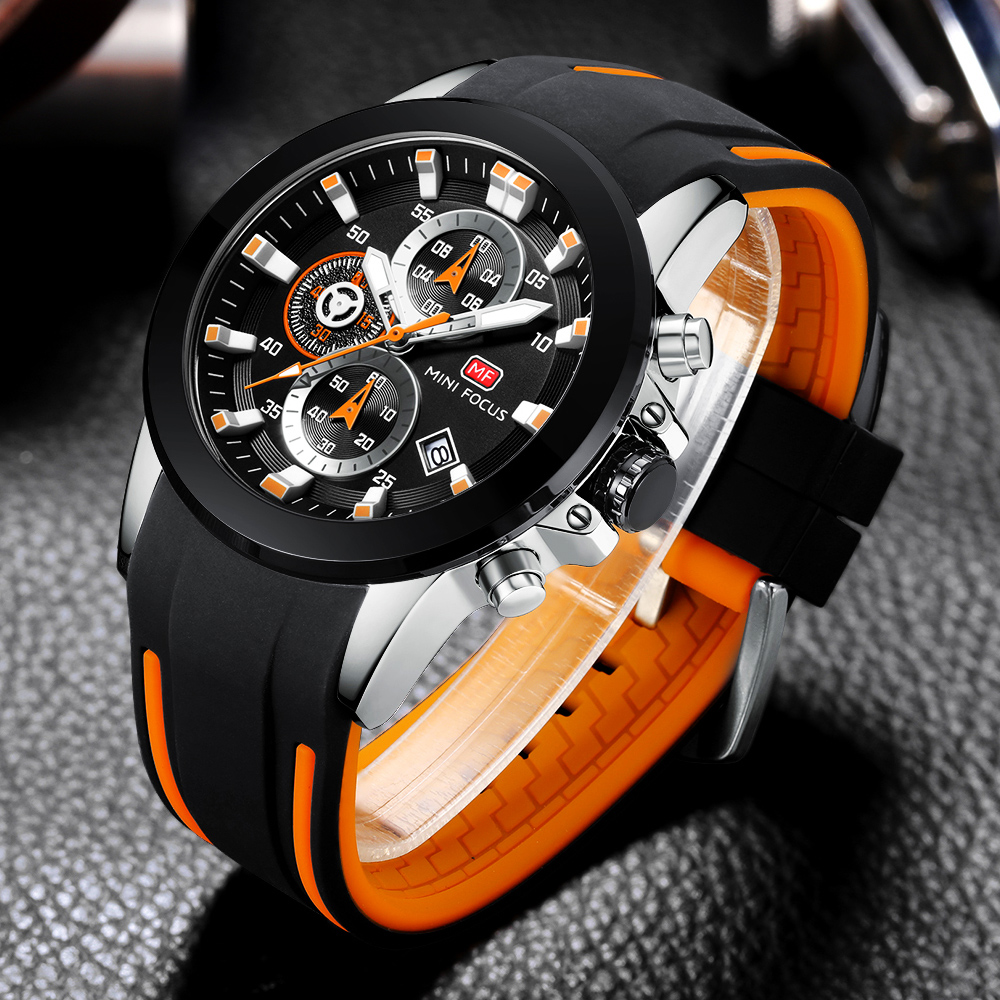 Jewelry Inspired Watches - MINI FOCUS orologi da uomo Top