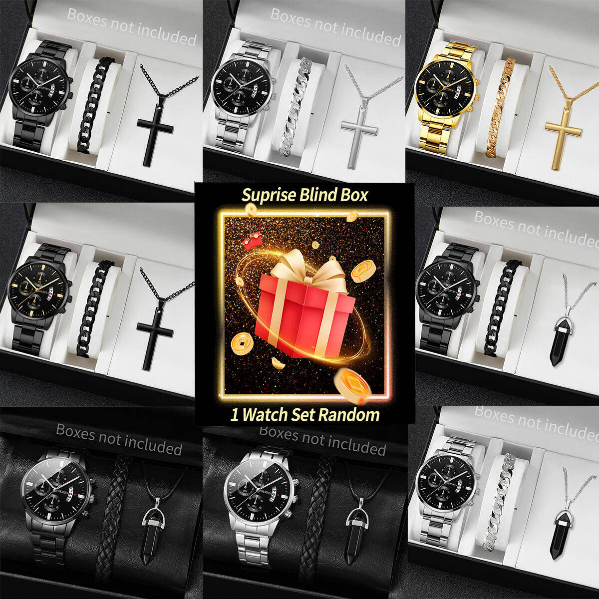 Jewelry Watches & Accessories - Orologio misterioso a sorpresa Blind Box-3