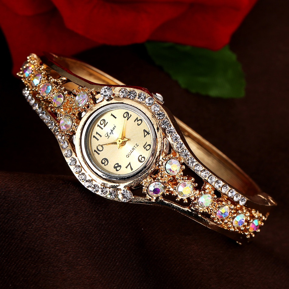 Jewelry Diamond Watches - Orologi da polso eleganti con lunetta