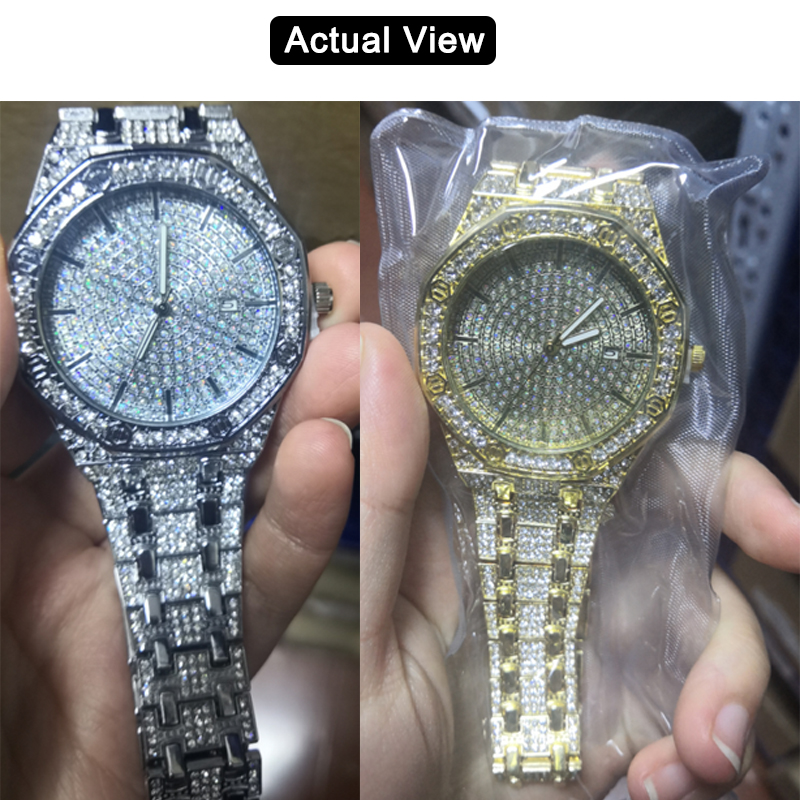 Orologio Iced Out per Uomo, Or - Jewelry Diamond Watches recensione e prezzo