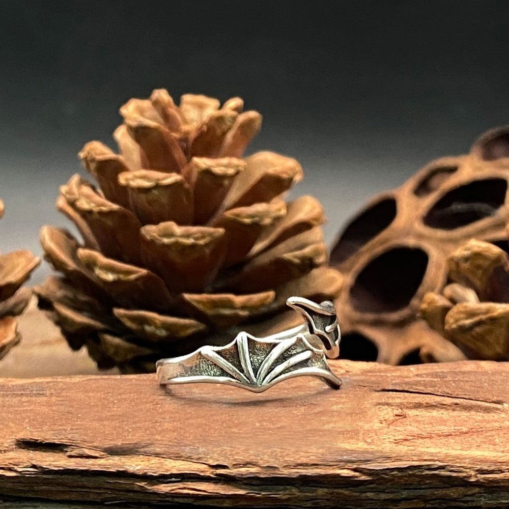 Anello Gotico con Ali di Pipis - Gothic Skull Ring recensione e prezzo