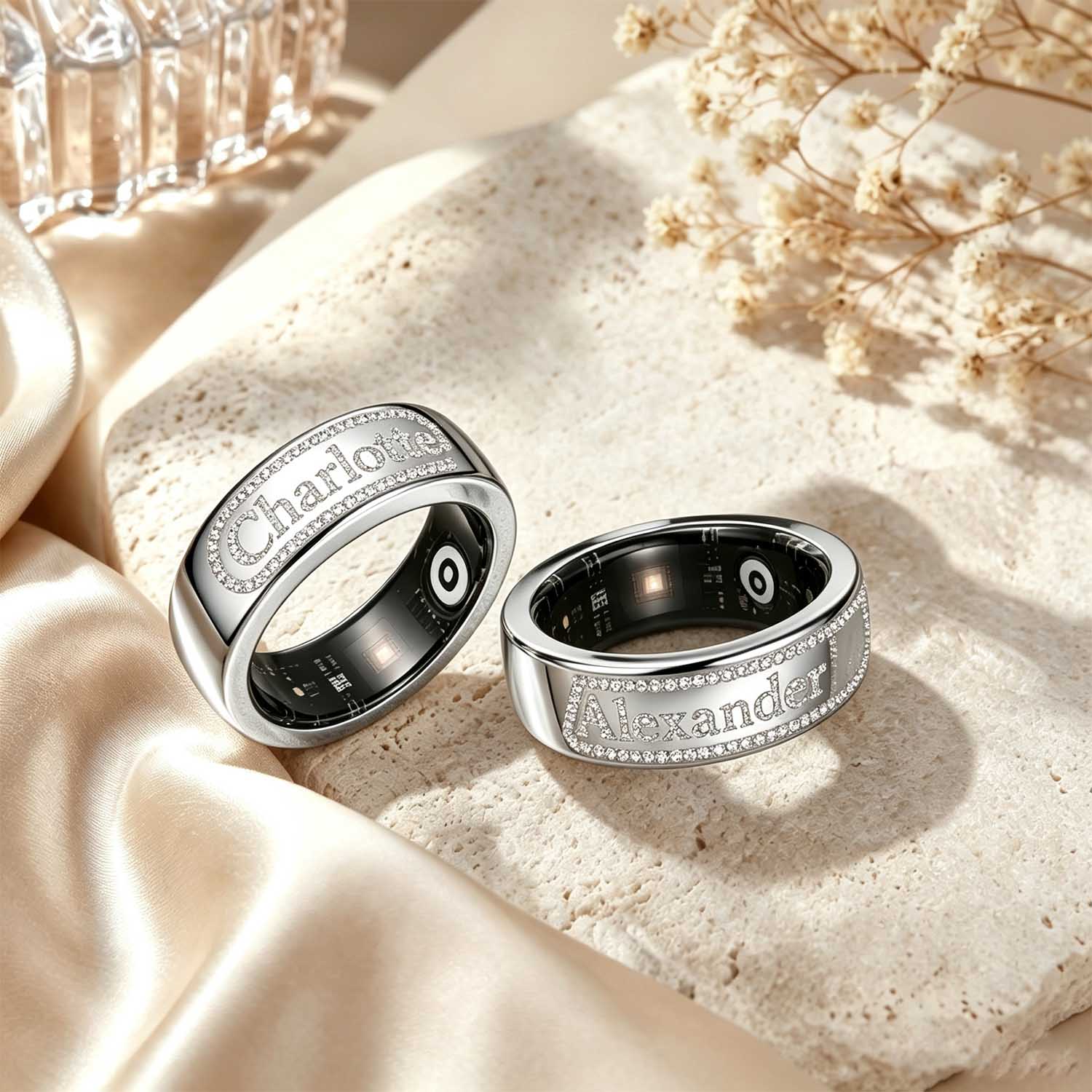 Qitian Anello Intelligente Per - Moissanite Ring recensione e prezzo