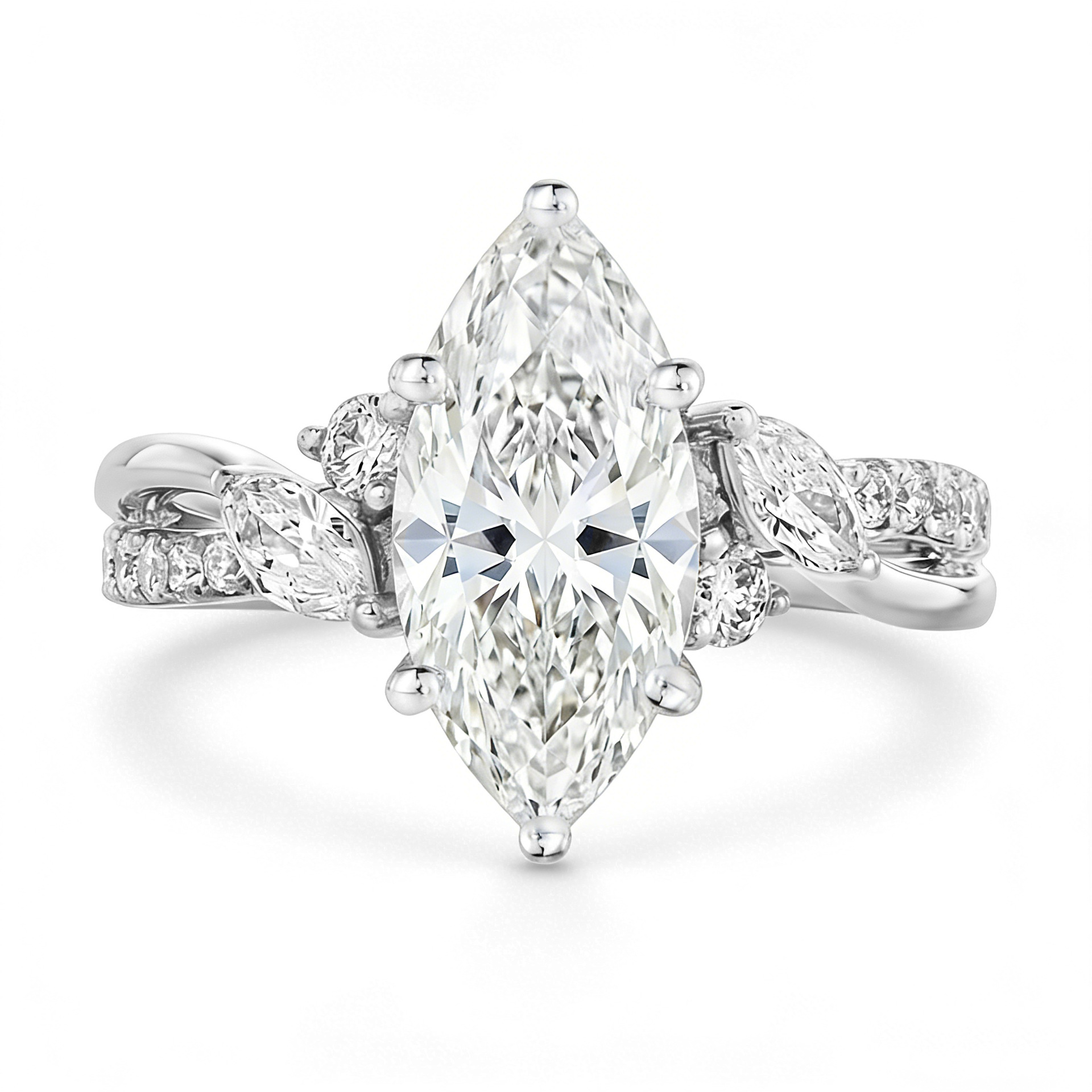 Anello in Argento Sterling 925 - Moissanite Ring recensione e prezzo