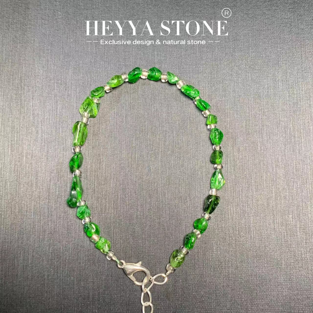 HEYYA STONE Bracciale Diopside - Gemstone Bracelet Healing recensione e prezzo
