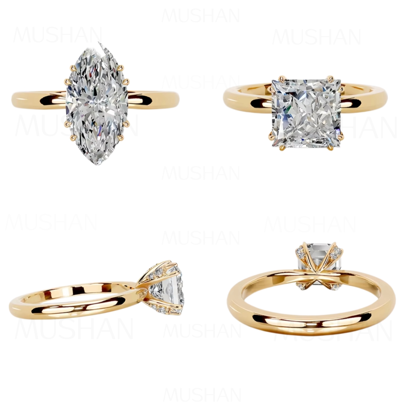 MUSHAN Gioielli su Misura, Ane - Moissanite Ring recensione e prezzo