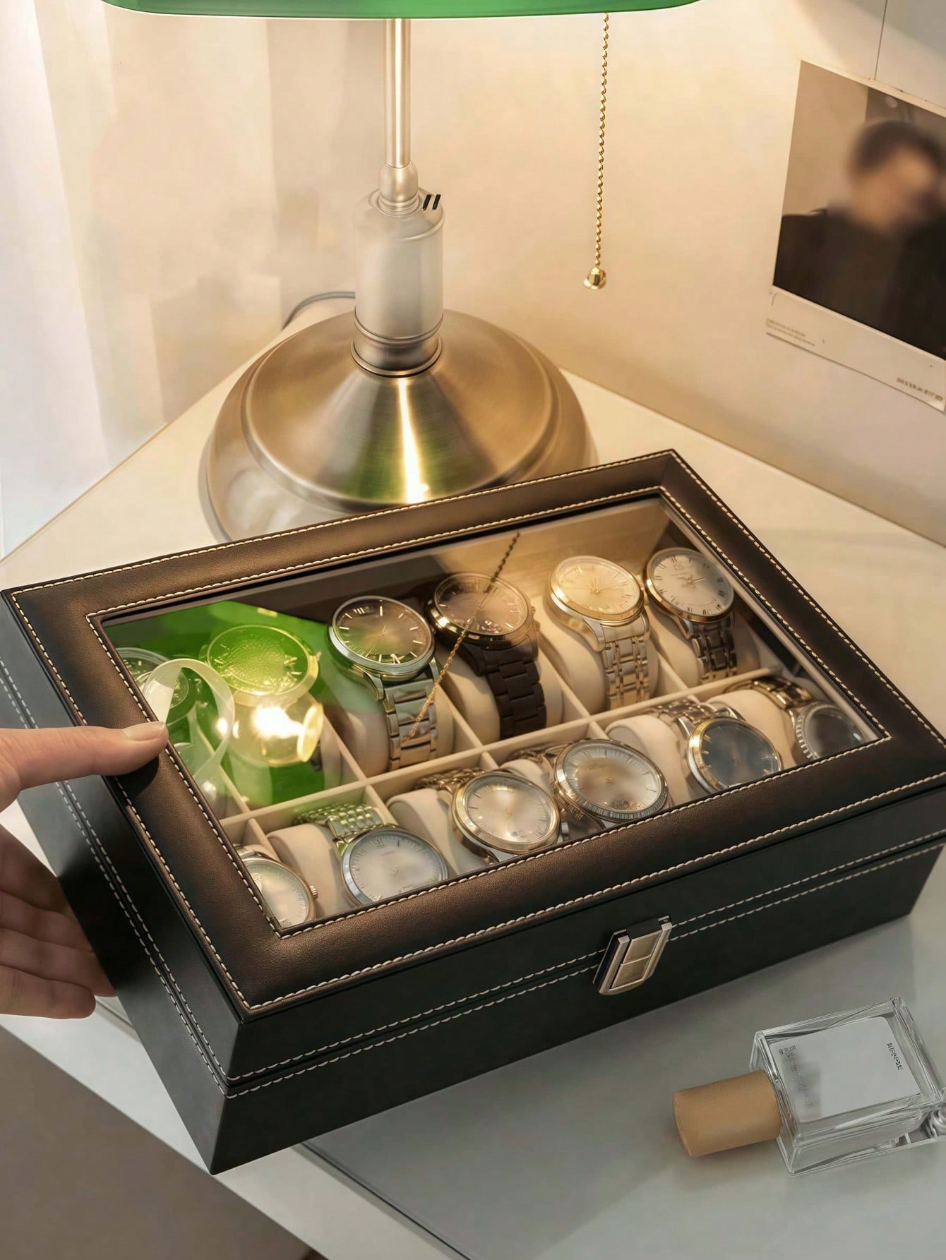 Scatola Porta Orologi in Pelle - Watch Display Box recensione e prezzo