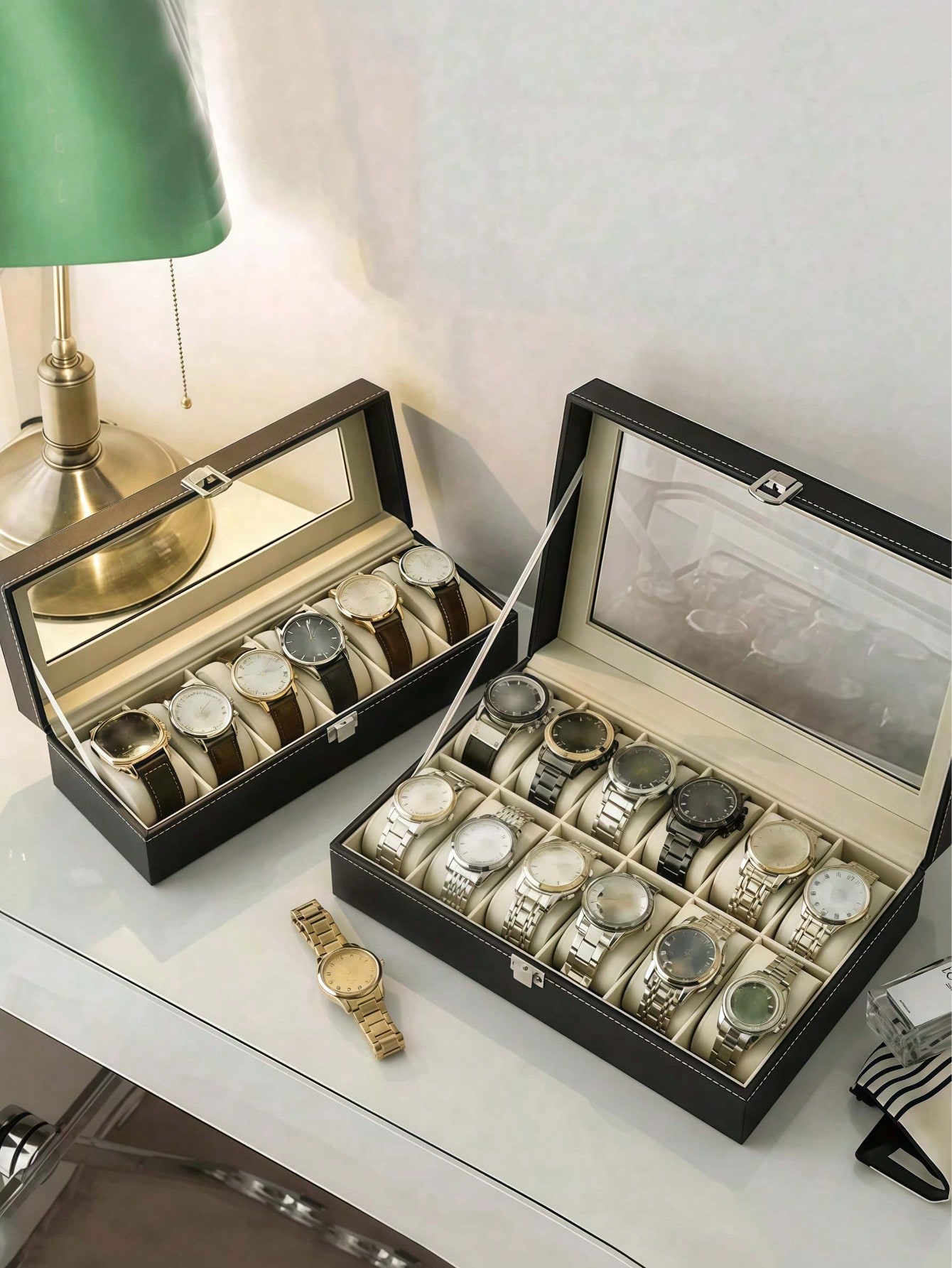 Scatola Porta Orologi in Pelle - Watch Display Box recensione e prezzo