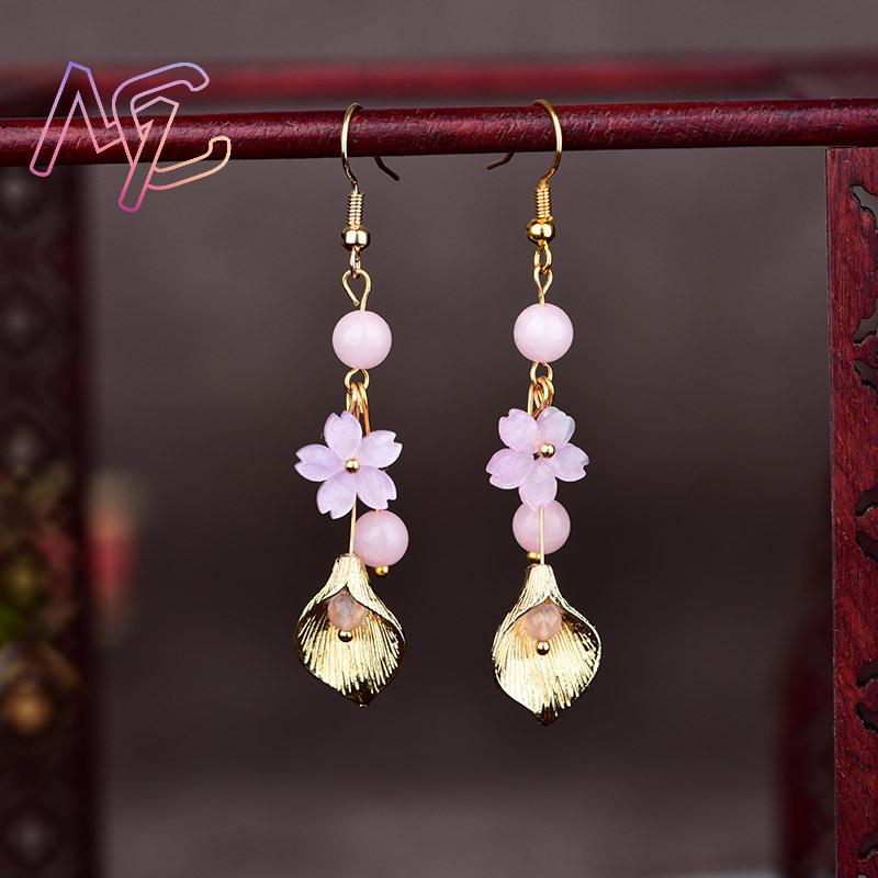 Orecchini con fiori di giada n - Luxury Gifts Jewelry & Watches Namfleg Mostar recensione e prezzo