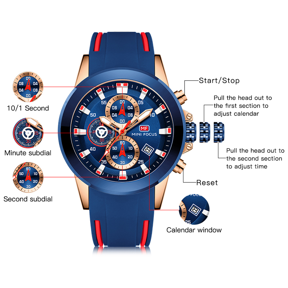 MINI FOCUS orologi da uomo Top - Jewelry Inspired Watches recensione e prezzo