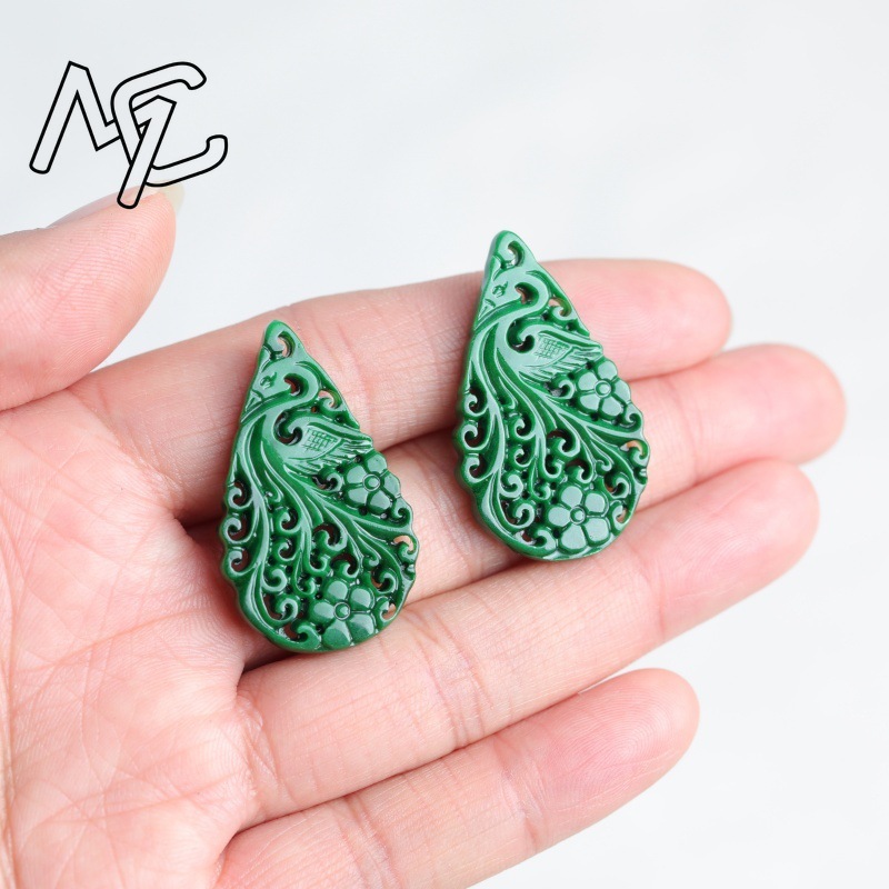 2 Pezzi di Giada Naturale Cian - Luxury Gifts Jewelry & Watches Namfleg Mostar recensione e prezzo