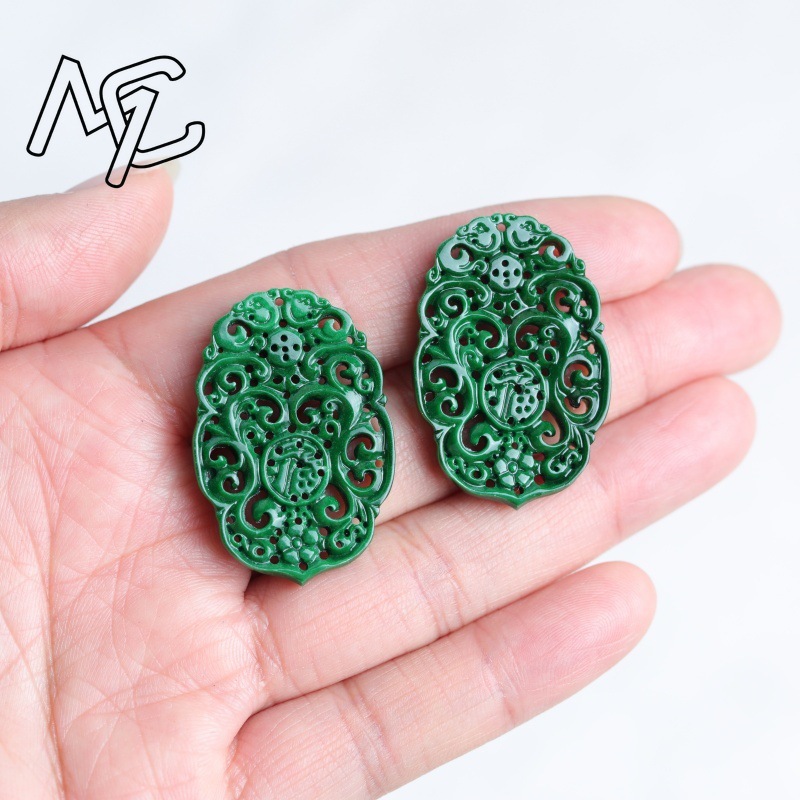 2 Pezzi di Giada Naturale Cian - Luxury Gifts Jewelry & Watches Namfleg Mostar recensione e prezzo