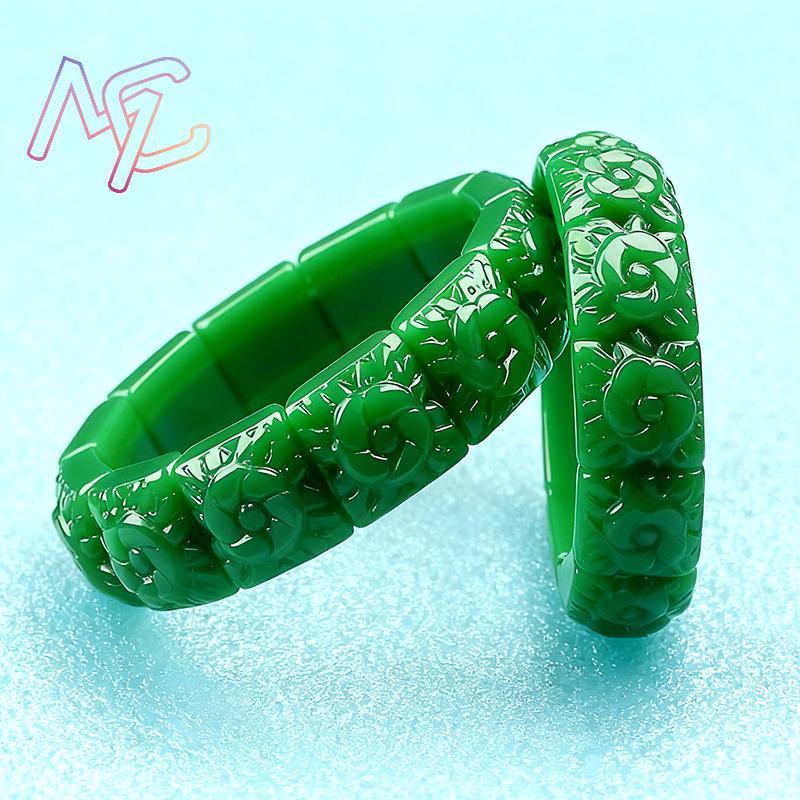 Bracciale con fiore di giada r - Luxury Gifts Jewelry & Watches Namfleg Mostar recensione e prezzo