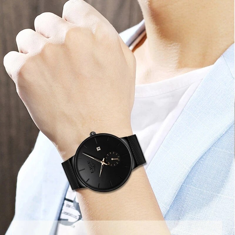 LIGE Fashion Mens orologi Top  - Jewelry Inspired Watches recensione e prezzo