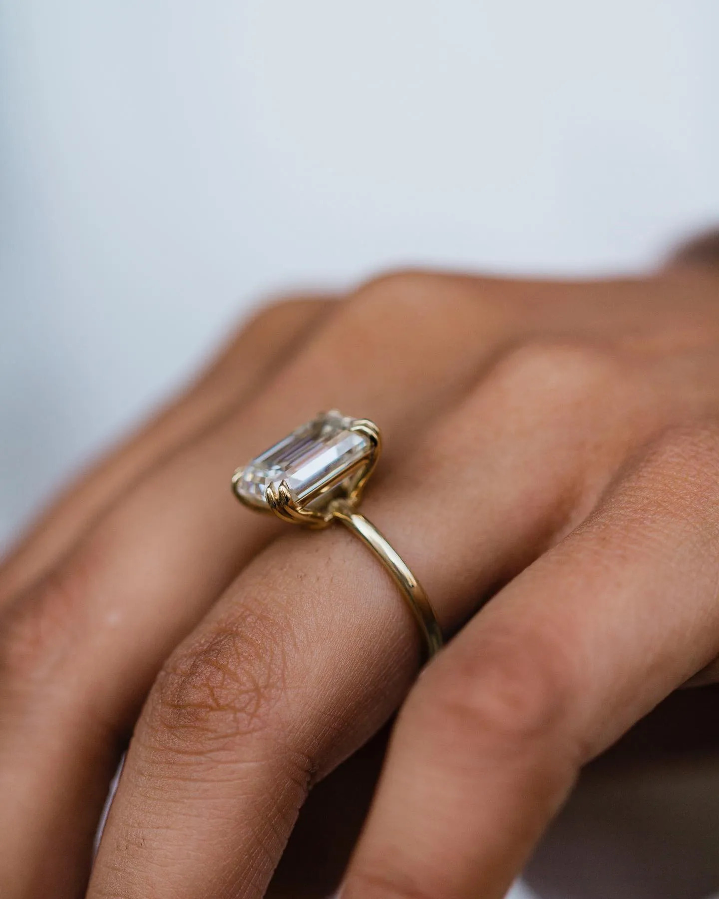 Anello di fidanzamento solitar - Moissanite Ring recensione e prezzo