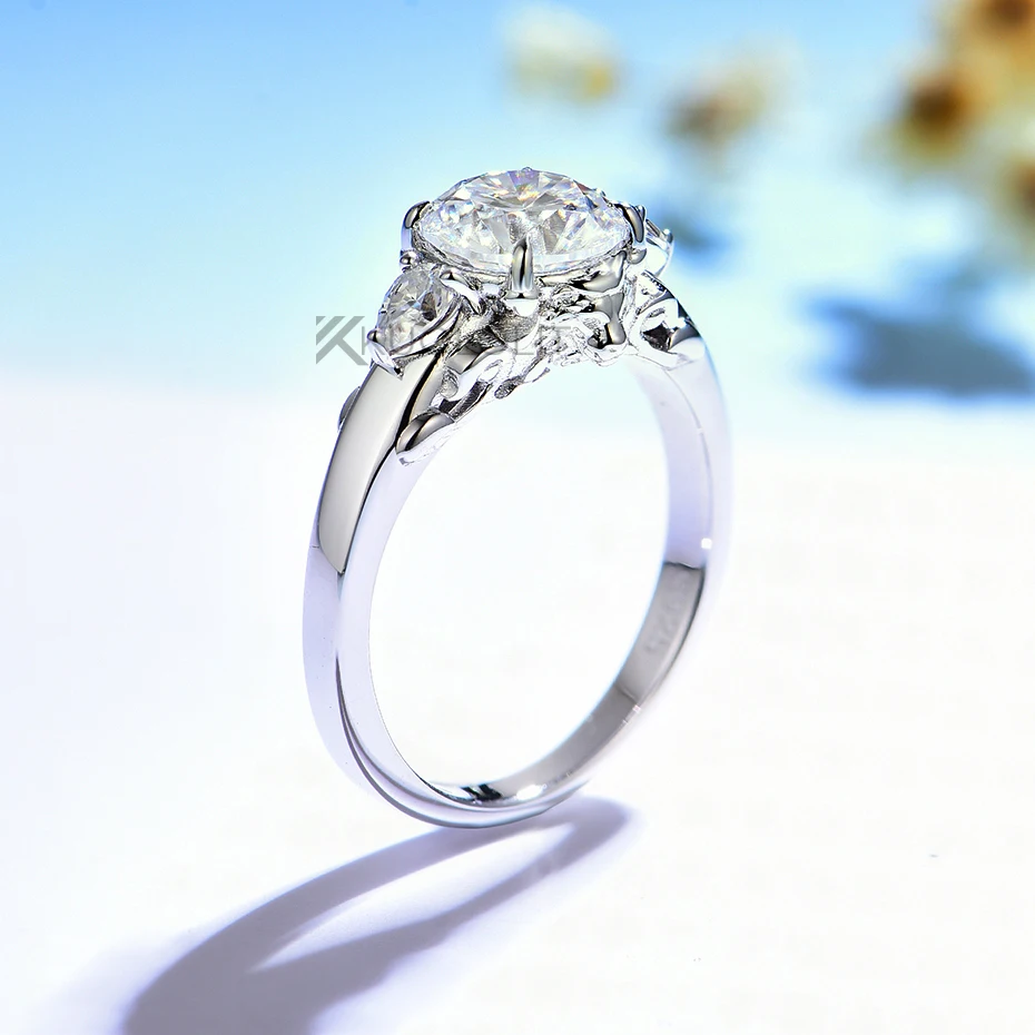 Anello Solitario con Moissanit - Moissanite Ring recensione e prezzo