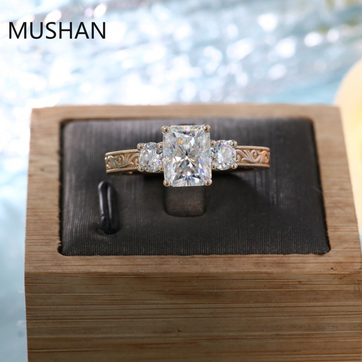 Anelli di lusso personalizzati - Moissanite Ring recensione e prezzo