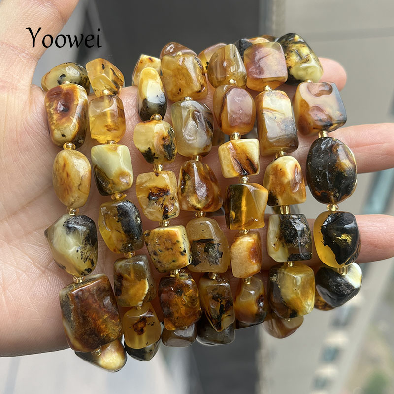 Bracciali in Ambra 100% Natura - Gemstone Bracelet Healing recensione e prezzo