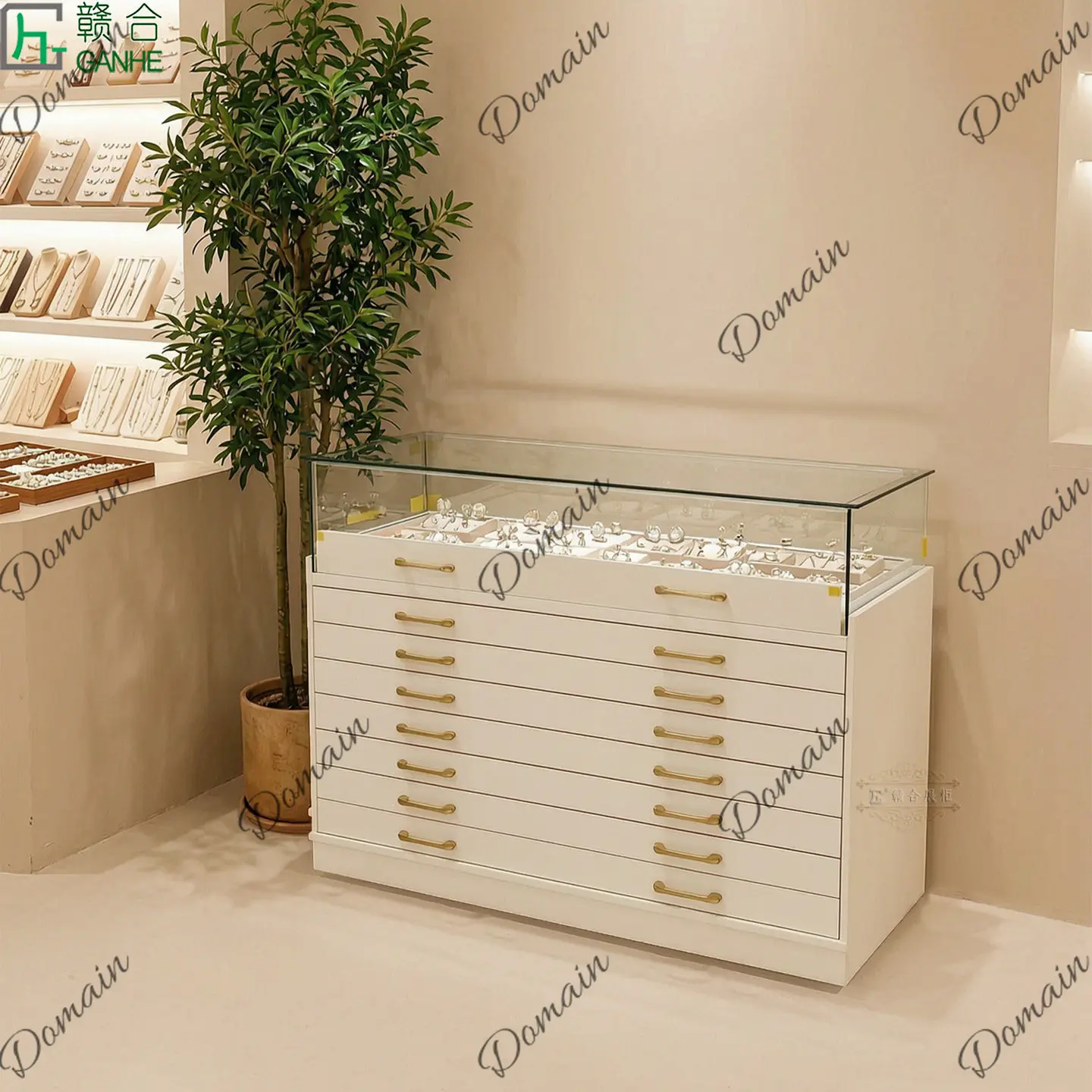 81 N Vetrina in vetro di lusso - Jewelry Watches & Accessories recensione e prezzo