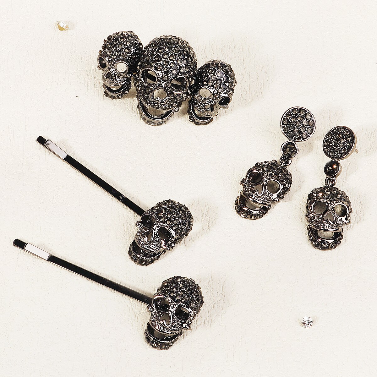 Punk gotico Ragno nero Animale - Gothic Skull Ring recensione e prezzo