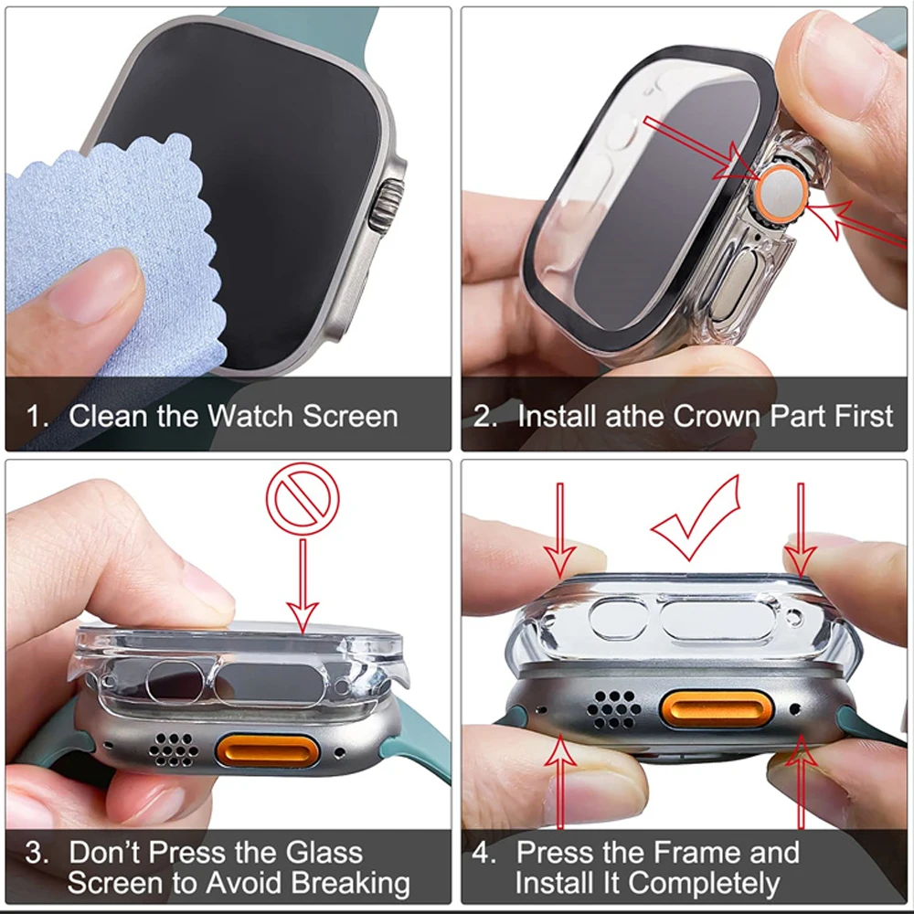 Vetro + custodia per Apple Wat - Jewelry Smart Watches recensione e prezzo
